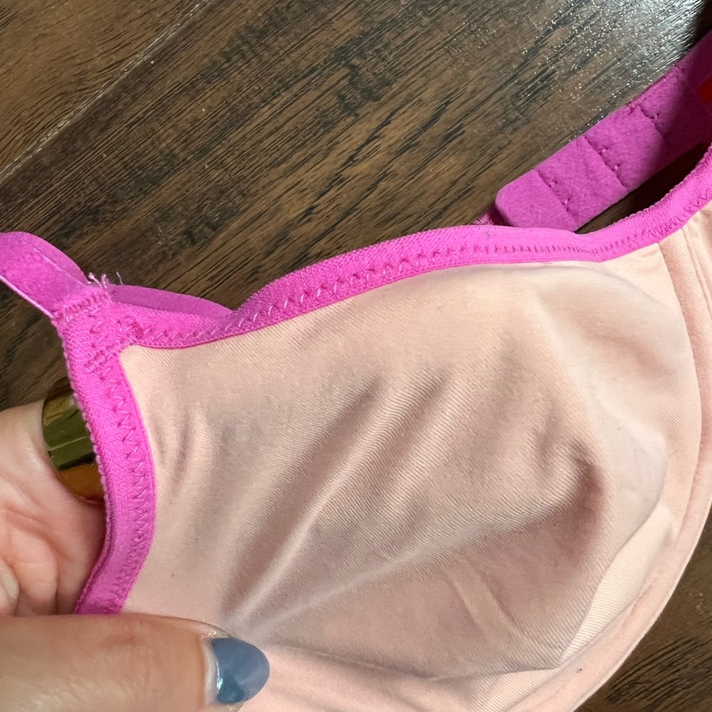 Pink & Peach No Padding Bra - Picture 5 of 6